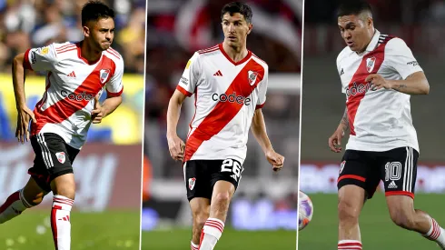 Pity Martínez, Nacho Fernández y Juan Fernando Quintero supieron volver a River.
