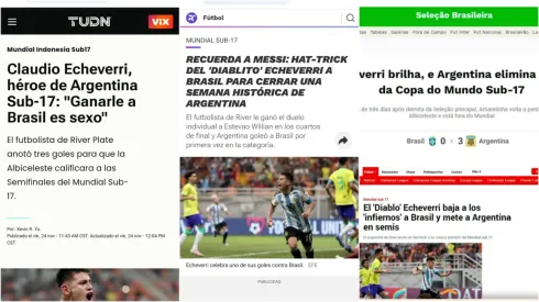 Los diarios del mundo hablaron del Diablito Echeverri