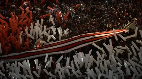 Los hinchas de River vuelven a copar el Estadio Kempes.
