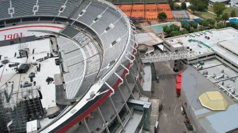 Así es el nuevo puente peatonal del Monumental: una obra de alto impacto en River