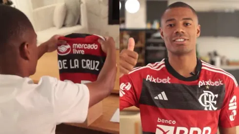 De la Cruz ya fue presentado en Flamengo.
