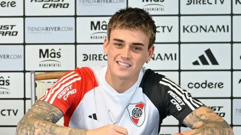 Nicolás Fonseca, la cara nueva de River para el 2024.
