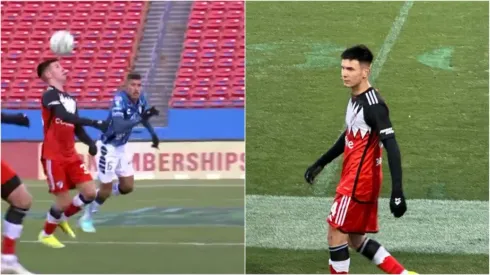 Mastantuono en acción