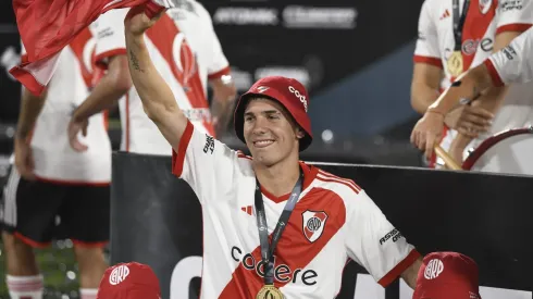 Franco Mastantuono salió campeón con River