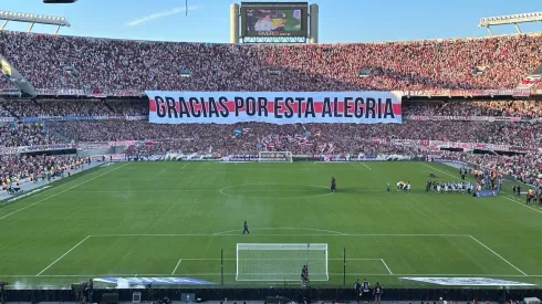 River vs Gimnasia con un gran recibimiento
