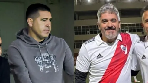 El dirigente de Boca elogió al ídolo de River.