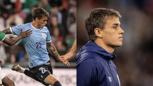 Nicolás Fonseca debutó con Uruguay