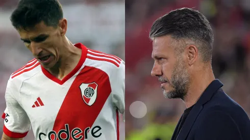 Demichelis bancó a Nacho Fernández.
