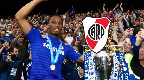 Didier Drogba nunca jugó en River, pero es hincha fanático del Más Grande.
