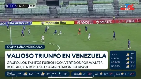Insólito momento televisivo en la pantalla del canal de noticias TN.
