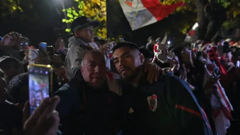 Gran recibimiento para el plantel de River en Mendoza