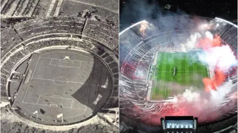 El estadio Monumental y sus 86 años de vida.
