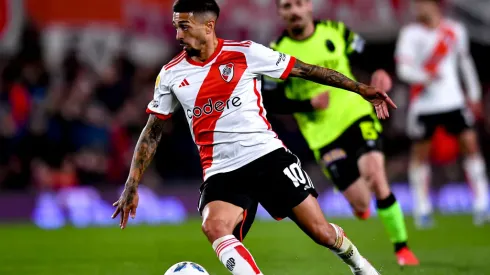 Lanzini tiene vínculo hasta junio y luego de eso queda libre. Foto: Getty
