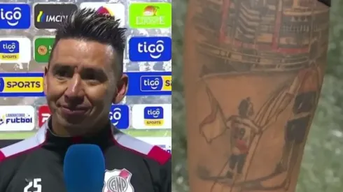 Heber Leaños, el jugador de Nacional Potosí que es hincha de River.