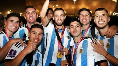 Los tres campeones del mundo que irán al Monumental.
