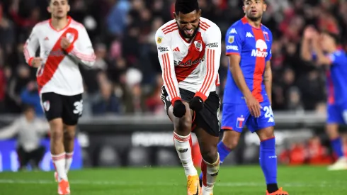 Con un hat trick de Borja, River venció a Tigre (Foto: Getty).
