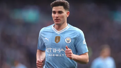 Julián podría irse de Manchester City en este mercado. Foto: Getty.
