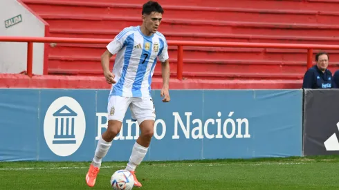 Pablo Solari convirtió un gol y dio una asistencia en la goleada de la Selección Sub 23 (@Argentina)
