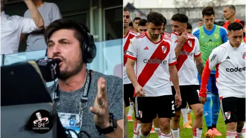 Hernán Santarsiero y una reacción en caliente luego de la derrota ante Riestra.
