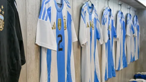 La formación de Argentina ante Guatemala.
