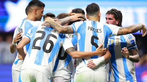 La Selección Argentina derrotó 2-0 a Canadá (Foto: Getty).
