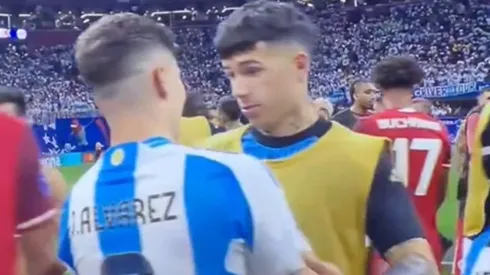 El abrazo de los ex River.