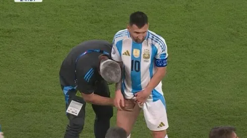 Messi encendió las alarmas en Argentina.