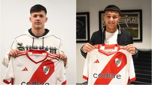 Meza y Esquivel, dos caras nuevas en la nómina de la Reserva de River.
