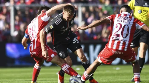 Mastantuono fue uno de los puntos altos de River en Santa Fe.
