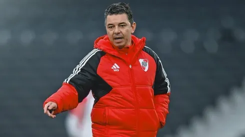 Marcelo Gallardo dirigió su primer entrenamiento en River.
