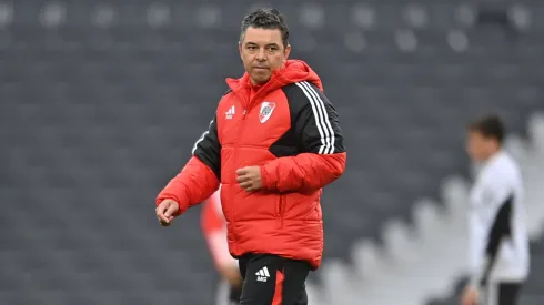 Marcelo Gallardo prepara su primer once.
