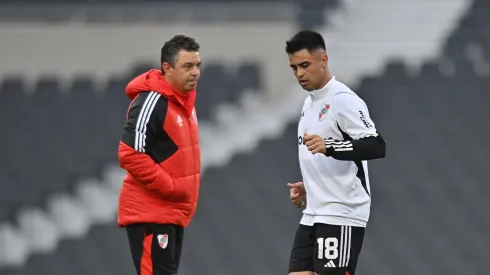 El Muñeco dirigirá su segundo entrenamiento esta tarde. (Foto. Prensa River).
