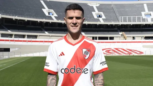 Fabricio Bustos es flamante refuerzo de River. (Foto: Prensa River).
