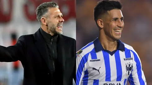 La charla que se dio entre Demichelis y Meza.
