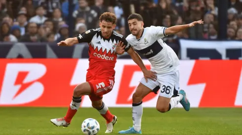 Sebastián Boselli, uno de los aprobados vs. Gimnasia.