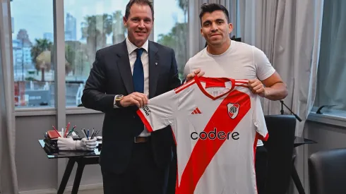 Marcos Acuña fue presentado como refuerzo de River: cuánto costó su pase