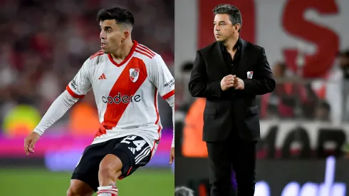 Marcos Acuña llenó de elogios a Marcelo Gallardo.
