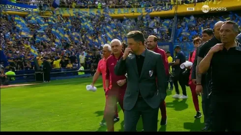 El gesto chicanero de Gallardo al entrar a La Bombonera