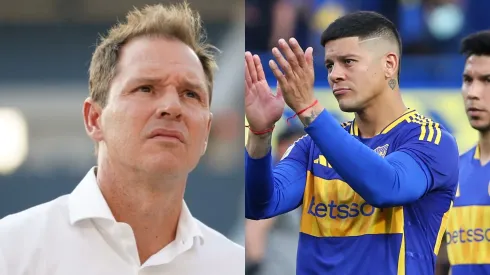 Jorge Brito explotó contra Marcos Rojo.