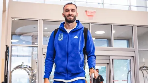 Germán Pezzella llegó a la Selección Argentina.
