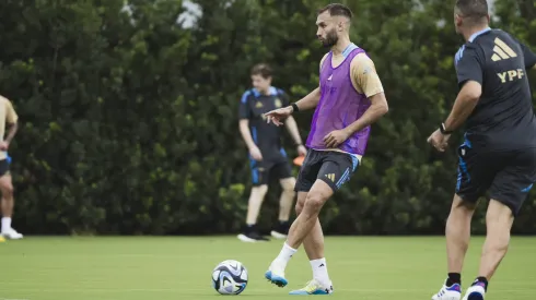 Germán Pezzella esta en condiciones de jugar.
