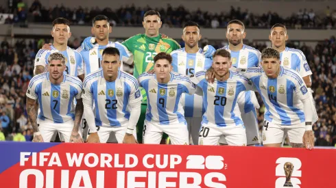 Cómo formaría Argentina vs. Venezuela (Foto Prensa AFA).