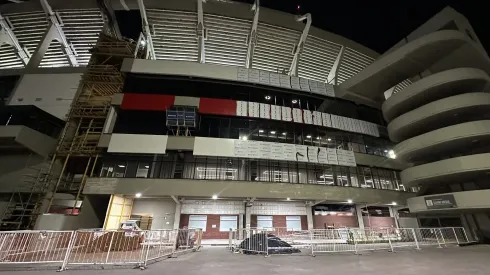 Avanzan las obras en River.
