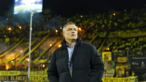 Diego Aguirre, DT de Peñarol, soñó una final de Libertadores vs. River.
