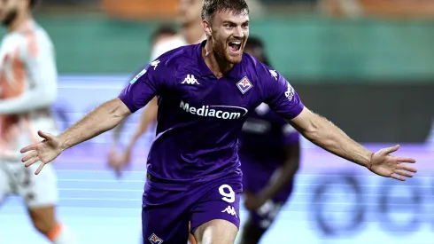 Lucas Beltrán convirtió en la goleada de Fiorentina.
