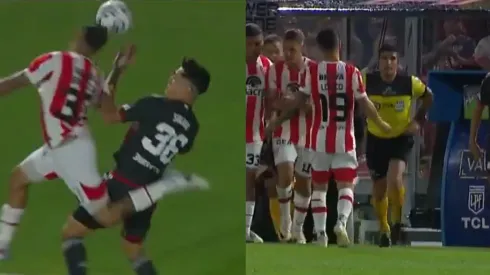 Polémica: el penal que Merlos y el VAR no le cobraron a River ante Instituto