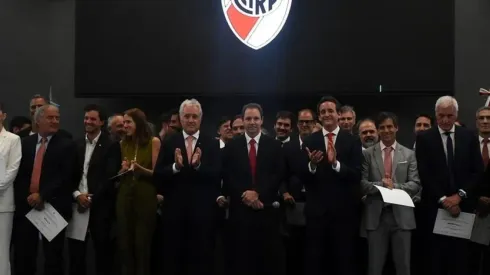 La dirigencia de River aprobó un superávit histórico.
