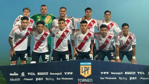 Los once titulares de River en Mendoza.
