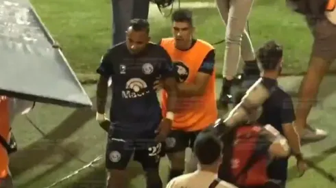 El ex River que separó a Villa (Captura ESPN).