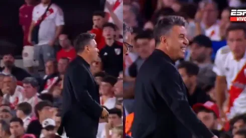 Así reaccionó Gallardo al poco tiempo adicionado ante San Lorenzo.